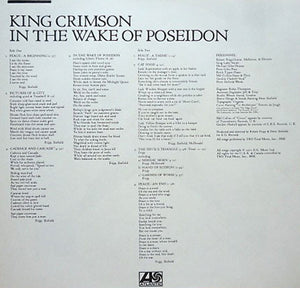 King Crimson : In The Wake Of Poseidon (LP, Album, RE, Tex)