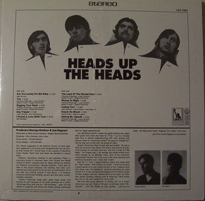 The Heads (3) : Heads Up (LP, Album, RE)