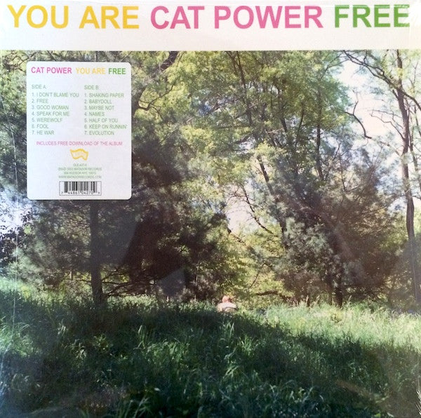 Cat Power : You Are Free (LP, Album, RE, RM, 120)