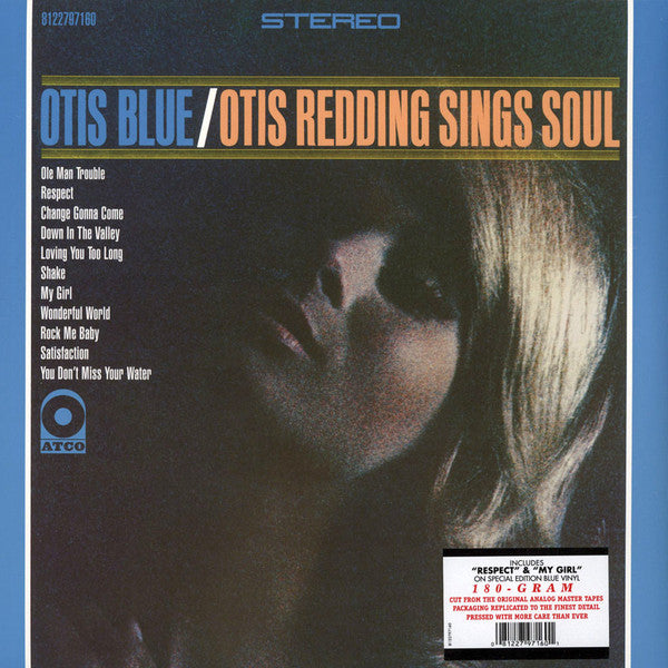 Otis Redding : Otis Blue / Otis Redding Sings Soul (LP, Album, RE, S/Edition, Blu)