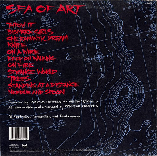 Primitive Painters : Sea Of Art (LP, Album)
