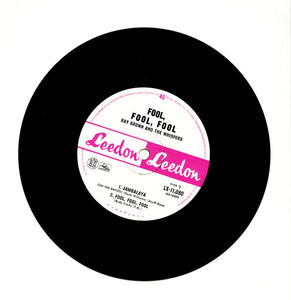 Ray Brown & The Whispers : Fool! Fool! Fool! (7", EP, Mono)