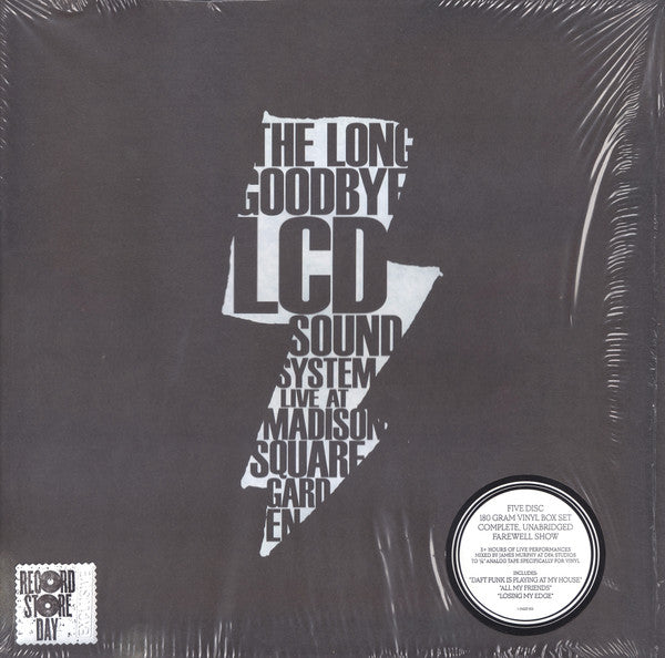 LCD Soundsystem : The Long Goodbye: LCD Soundsystem Live At Madison Square Garden (5xLP + Box, RSD, Ltd)