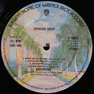 Greenslade : Spyglass Guest (LP, Album, Gat)