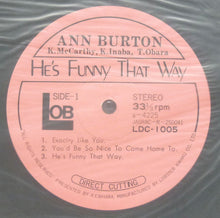 Load image into Gallery viewer, Ann Burton : He&#39;s Funny That Way (LP, Album, Ltd)