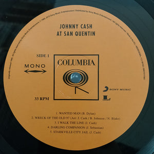 Johnny Cash : Johnny Cash At San Quentin (LP, Album, RE, RP, 180)