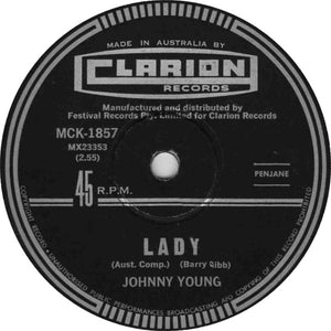 Johnny Young : Lady (7", Single)