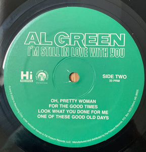 Al Green : I'm Still In Love With You (LP, Album, RP)
