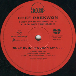 Chef Raekwon* : Only Built 4 Cuban Linx... (2xLP, Album, RE, 180)