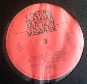 Dieter Bihlmaier Selection : Maskerade (LP, Album)