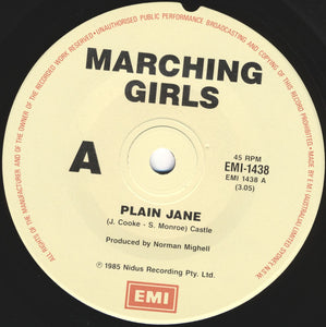 Marching Girls* : Plain Jane (7", Single)