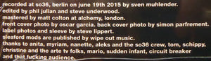 Sleaford Mods : Live At SO36 (LP, Album)