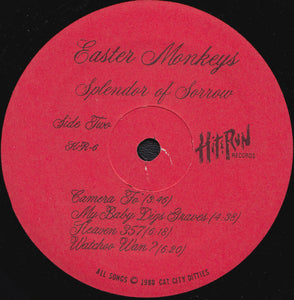 Easter Monkeys : Splendor Of Sorrow (LP)