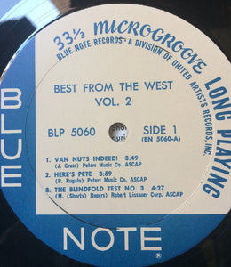 Various : Best From The West Vol. 2 • Modern Sounds From California (10", Comp, RE)