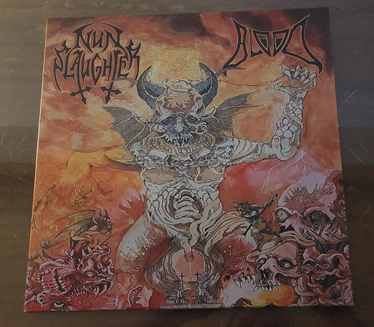 NunSlaughter / Blood (5) - Nunslaughter / Blood (12", MiniAlbum, Ltd)